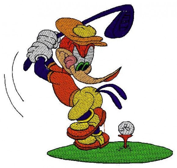 Golf Diva Machine Embroidery Designs - AKDesigns Boutique Machine