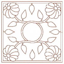 Crazy quilt embroidery Machine-Embroidery Design