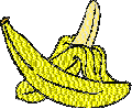 Bananna free embroidery design
