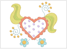 Valentine Embroidery designs-Embroiderydesigns.name