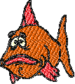 orange fish embroidery designs for brother