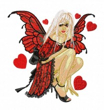 sexy fairy embroidery designs pes format