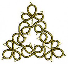 Lace Embroidery Design