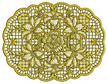 Lace Embroidery Design