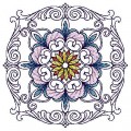 Crazy quilt embroidery Machine-Embroidery Design
