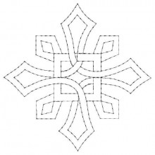 Crazy quilt embroidery Machine-Embroidery Design