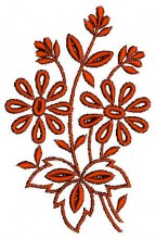 Flowers Embroidery Design