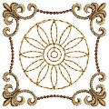 Crazy quilt embroidery Machine-Embroidery Design