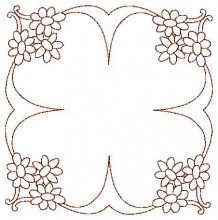 Crazy quilt embroidery Machine-Embroidery Design