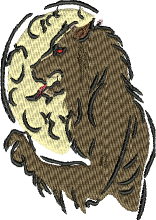 werewolf machine embroidery