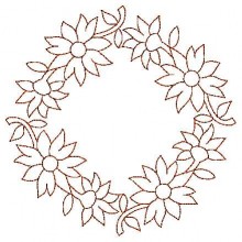 Crazy quilt embroidery Machine-Embroidery Design