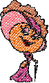 Pretty peach Embroidery Design