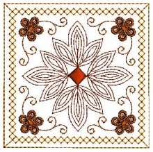 Crazy quilt embroidery Machine-Embroidery Design