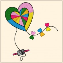Embroidery Heart Love Designs