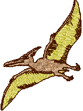 Dinosaur machine embroidery design free download