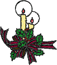 Free christmas candle simple machine embroidery designs