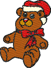 Christmas bear christmas embroidery designs free download
