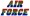 Air Force Embroidery Design