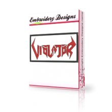 Violator Embroidery Design