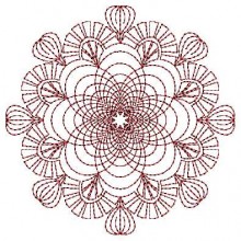 Crazy quilt embroidery Machine-Embroidery Design