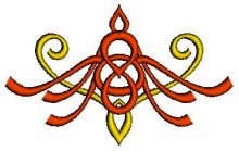 Tribal  Embroidery Design