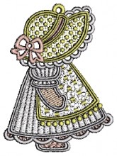 Baby Lace Embroidery Design
