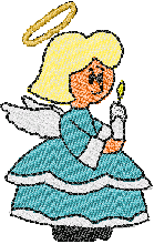 Christmas angel unique embroidery designs machine embroidery designs