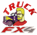 Truck embroidery designs