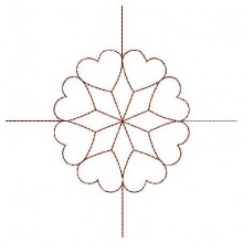 Crazy quilt embroidery Machine-Embroidery Design