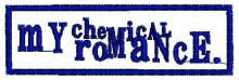 Chemical Romance Embroidery Design