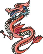 Dragons jef embroidery designs machine embroidery