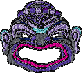 African Mask embroidery design