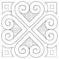 Crazy quilt embroidery Machine-Embroidery Design