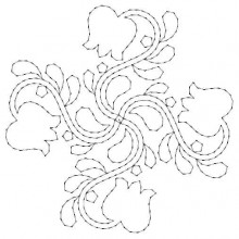 Crazy quilt embroidery Machine-Embroidery Design