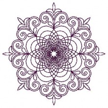 Crazy quilt embroidery Machine-Embroidery Design