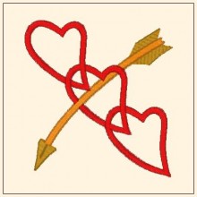 Valentine Embroidery designs-Embroiderydesigns.name