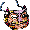 Japonese Mask embroidery design