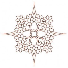 Crazy quilt embroidery Machine-Embroidery Design