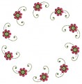 Flowers Embroidery Design