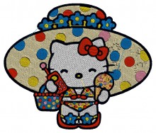 Hello Kitty Baby Embroidery designs-Embroiderydesigns.name