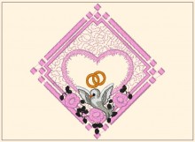 Valentine Embroidery designs-Embroiderydesigns.name