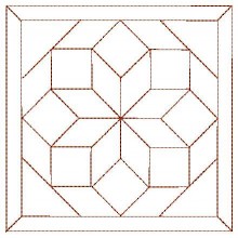 Crazy quilt embroidery Machine-Embroidery Design