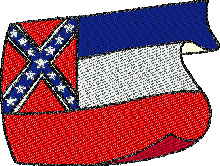 Flag free embroidery design