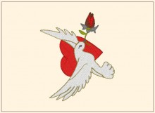 Valentine Embroidery designs-Embroiderydesigns.name