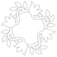 Crazy quilt embroidery Machine-Embroidery Design