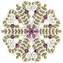 Flower embroidery designs