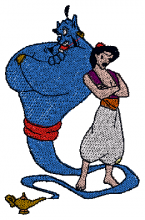 Aladdin Baby Embroidery designs-Embroiderydesigns.name