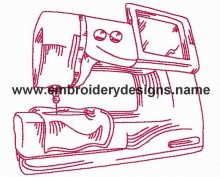 redwork sewing machine embroidery designs for brother