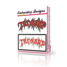 Tankard Logo Embroidery