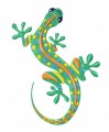 thrilling lizard embroidery design